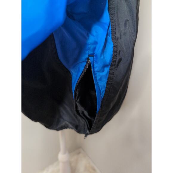 Vintage 90s Nike Spell Out Swoosh colorblock zip up track jacket lg - Picture 7 of 9